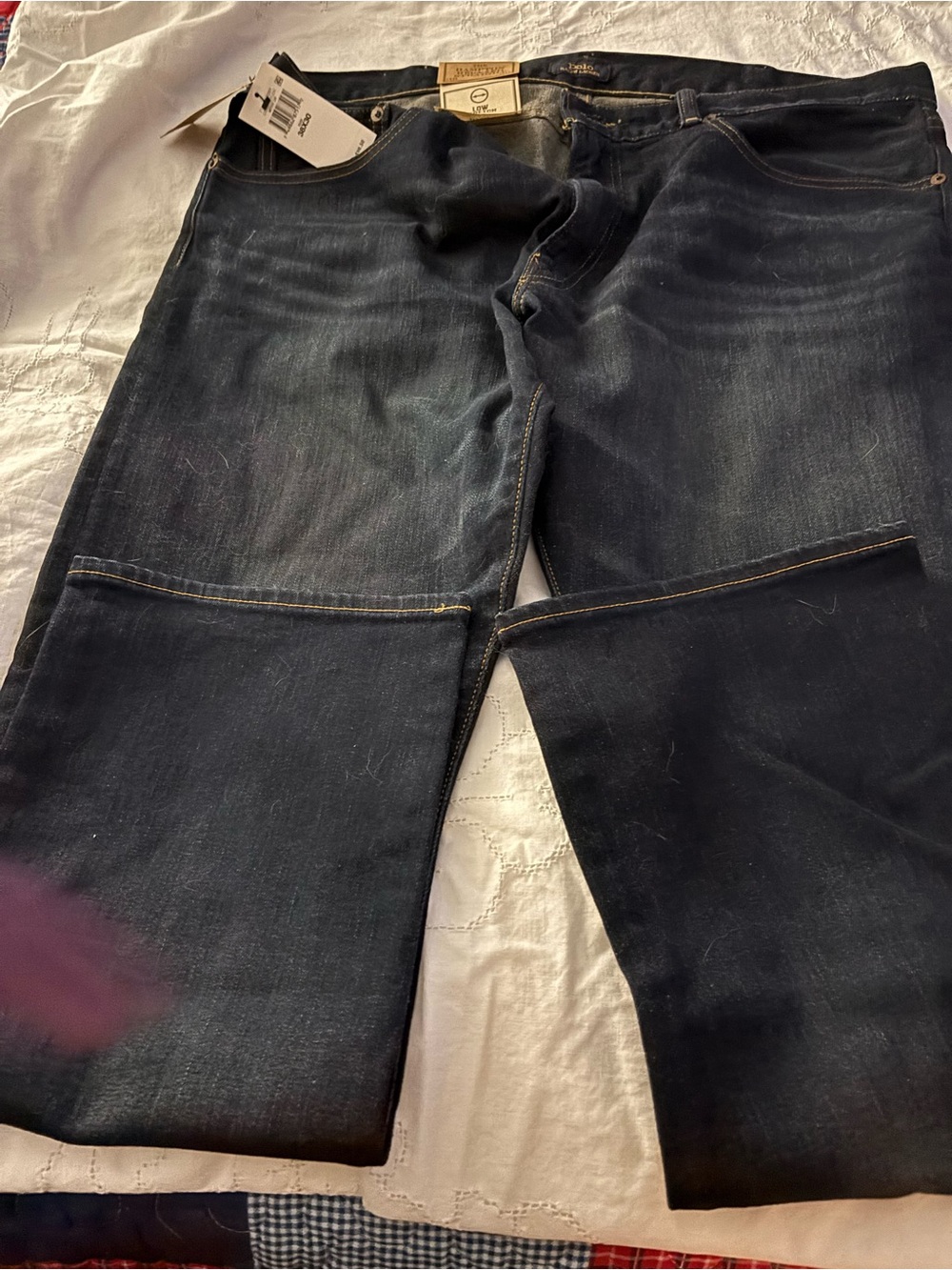 Ralph Lauren Men's Dark Indigo Bootcut Jeans